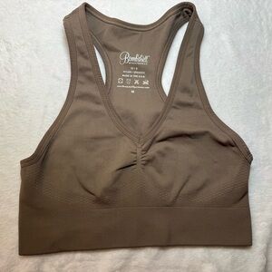 Bombshell Sportswear Smooth Seamless Bra in Beachwood.